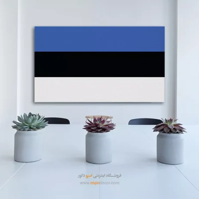 تابلو پرچم کشور استونی