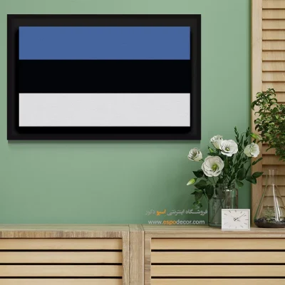 تابلو پرچم کشور استونی