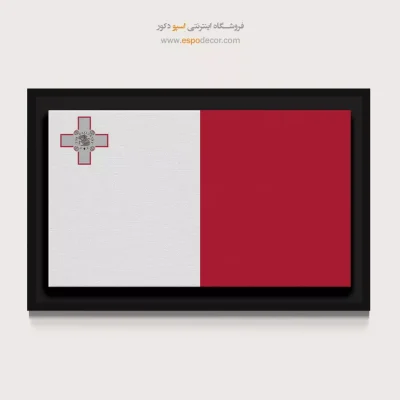 تابلو پرچم کشور مالت