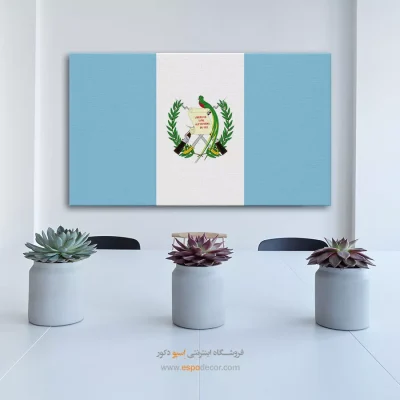 تابلو پرچم کشور گواتمالا