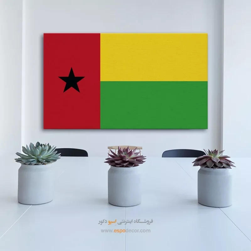 تابلو پرچم کشور گینه بیسائو