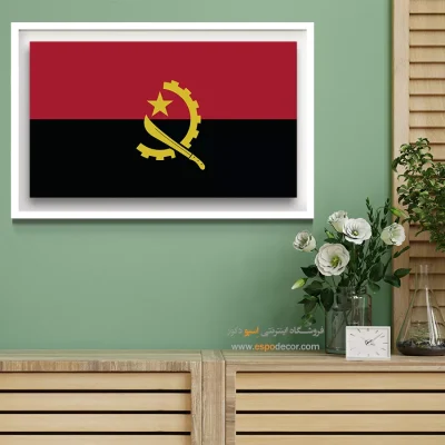 تابلو پرچم کشور آنگولا