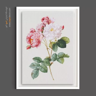 خرید تابلو گل رز - دسته رز کلاسیک – تابلو گل - اسپو دکور