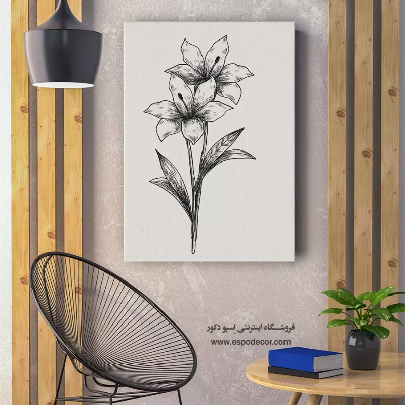تابلو گل - Image 4