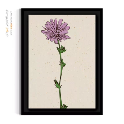 خرید تابلو گل - کاسنی بنفش – تابلو گل - اسپو دکور