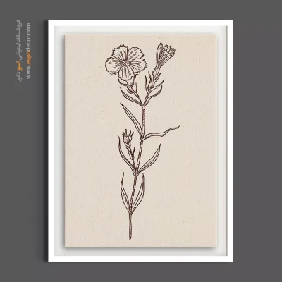 دکوراسیون روشن - مینای چمنی – تابلو گل - اسپو دکور