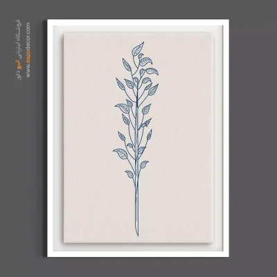 تابلو نقاشی برگ - برگ‌ها – تابلو برگ - اسپو دکور