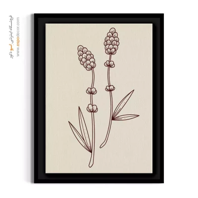 تابلو آشپزخانه گل - موگه – تابلو گل - اسپو دکور