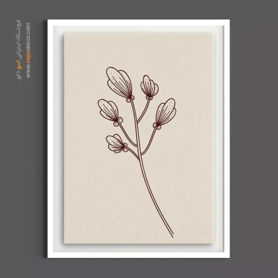 تابلو نقاشی ظریف - شکوفه‌ – تابلو گل - اسپو دکور