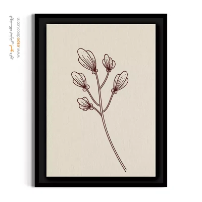 تابلو نقاشی ظریف - شکوفه‌ – تابلو گل - اسپو دکور