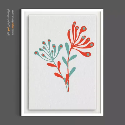 گل زنگولهای - لاله واژگون مینیاتوری – تابلو گل - اسپو دکور