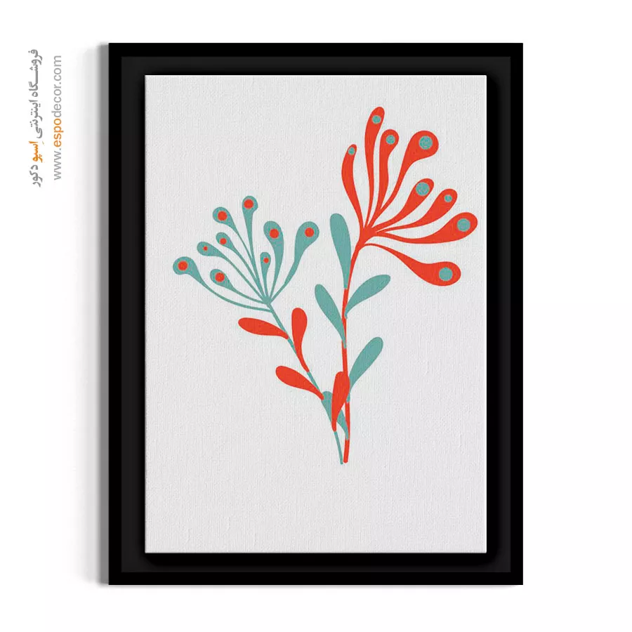 گل زنگولهای - لاله واژگون مینیاتوری – تابلو گل - اسپو دکور