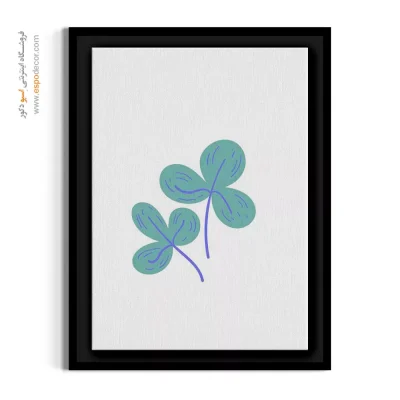 تابلو بهار - برگ بهاری – تابلو گل - اسپو دکور