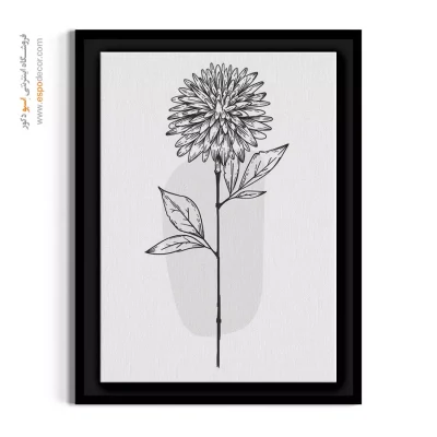 دکوراسیون مدرن - داوودی ایستاده – تابلو گل - اسپو دکور