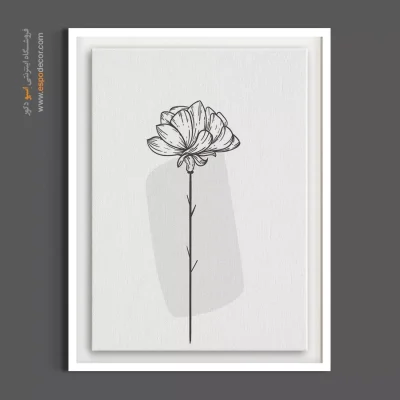 دکوراسیون ظریف - گل استکانی – تابلو گل - اسپو دکور