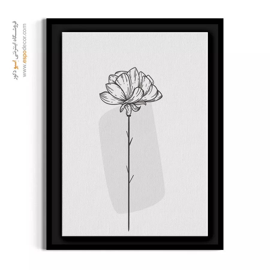 دکوراسیون ظریف - گل استکانی – تابلو گل - اسپو دکور