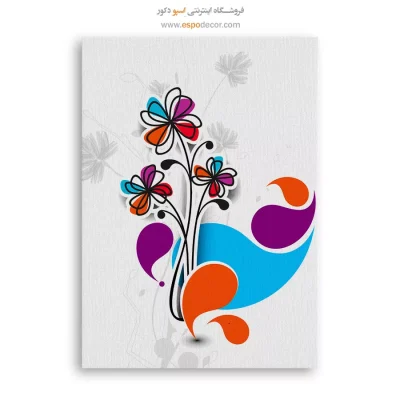 تابلو گل