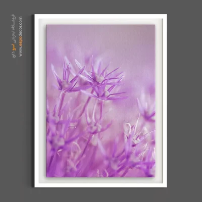 تابلو کلینیک زیبایی - آلیوم یاسی – تابلو گل - اسپو دکور