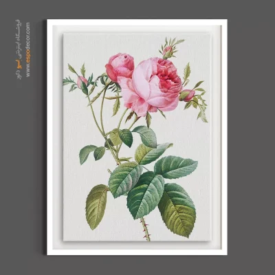 دکوراسیون اتاق خواب عروس - می رز – تابلو گل - اسپو دکور