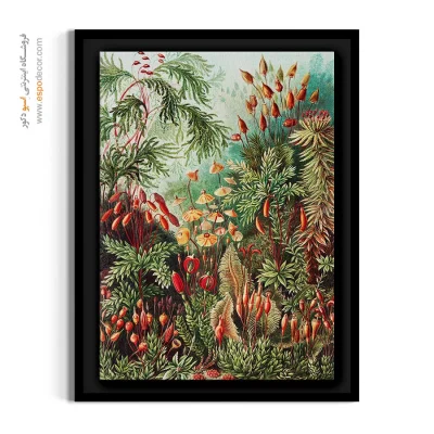 تابلو دکوراتیو فانتزی - خزه‌ها – تابلو گل - اسپو دکور