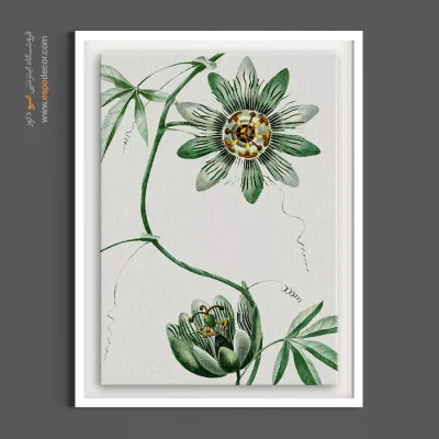 تابلو برای دکوراسیون خاص - گل ساعتی – تابلو گل - اسپو دکور