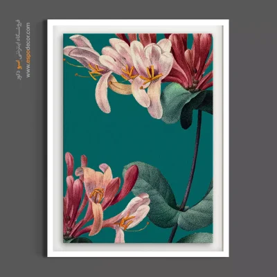 تابلو دکوراتیو کلاسیک - هانی ساکل – تابلو گل - اسپو دکور