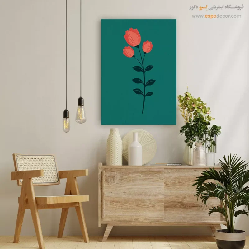 تابلو گل - Image 3