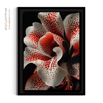 قیمت تابلو بوم مدرن - ارکیده خاص – تابلو گل - اسپو دکور
