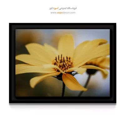 دکوراسیون وینتیج - گل زرد پاییزی – تابلو گل - اسپو دکور