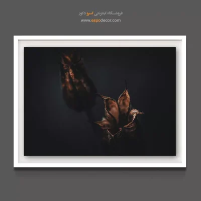 دکوراسیون با تم پاییزی و روستیک - غنچه‌های خشک – تابلو گل - اسپو دکور