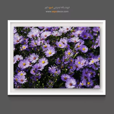 تابلو مناسب برای ورودی خانه - گلزار آستر – تابلو گل - اسپو دکور