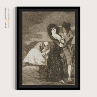 دو تا از یک نوع – تابلو نقاشی فرانسیسکو گویا - اسپو دکور