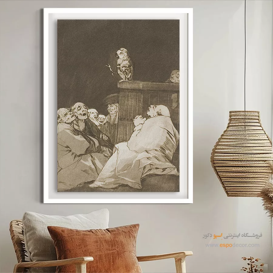 چه منقار طلایی! – تابلو نقاشی فرانسیسکو گویا - اسپو دکور