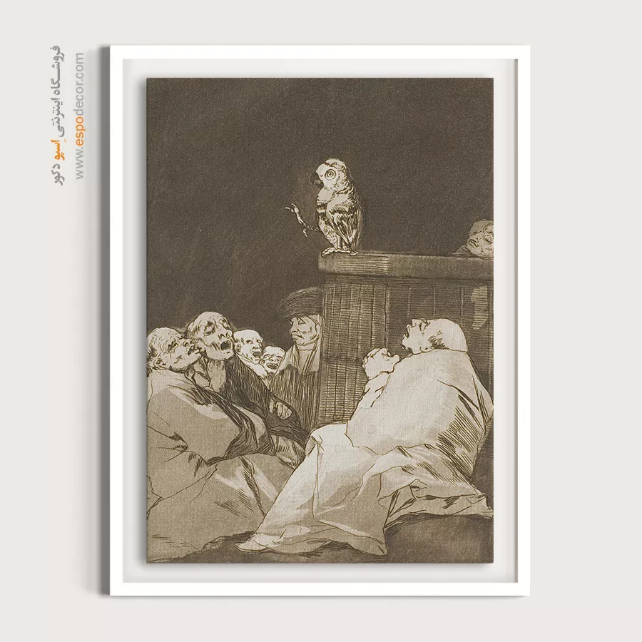 چه منقار طلایی! – تابلو نقاشی فرانسیسکو گویا - اسپو دکور