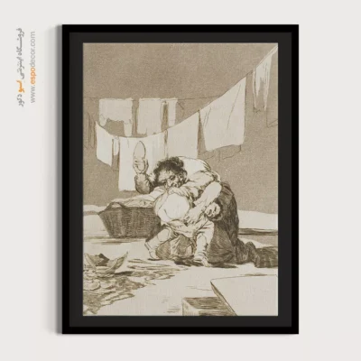 بله، او دیگ را شکست – تابلو نقاشی فرانسیسکو گویا - اسپو دکور