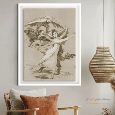 تو فرار نخواهی کرد – تابلو نقاشی فرانسیسکو گویا - اسپو دکور