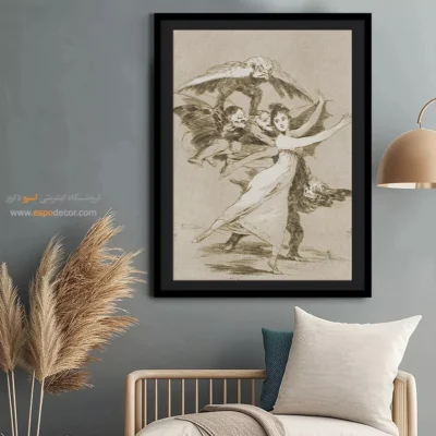 تو فرار نخواهی کرد – تابلو نقاشی فرانسیسکو گویا - اسپو دکور