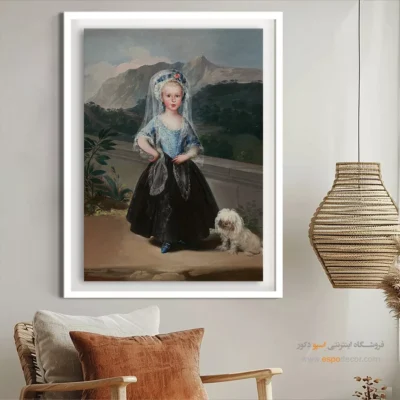 ماریا ترزا د بوربون – تابلو نقاشی فرانسیسکو گویا - اسپو دکور