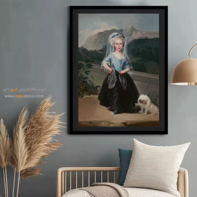 ماریا ترزا د بوربون – تابلو نقاشی فرانسیسکو گویا - اسپو دکور