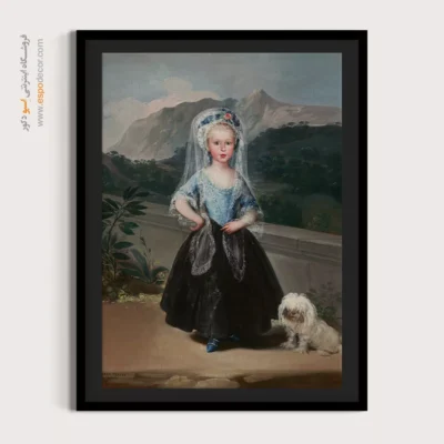 ماریا ترزا د بوربون – تابلو نقاشی فرانسیسکو گویا - اسپو دکور