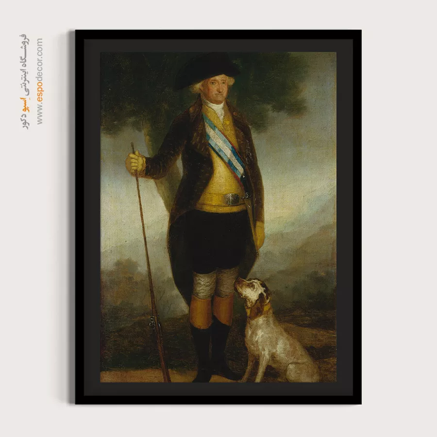 چارلز چهارم اسپانیا – تابلو نقاشی فرانسیسکو گویا - اسپو دکور