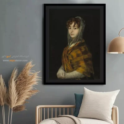 بانو ساباسا گارسیا – تابلو نقاشی فرانسیسکو گویا - اسپو دکور