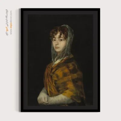 بانو ساباسا گارسیا – تابلو نقاشی فرانسیسکو گویا - اسپو دکور