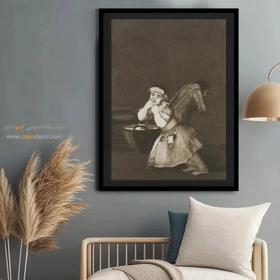 پرستار بچه – تابلو نقاشی فرانسیسکو گویا - اسپو دکور