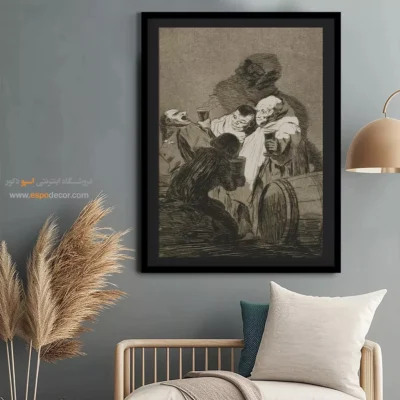 هیچکس ما را ندیده است – تابلو نقاشی فرانسیسکو گویا - اسپو دکور