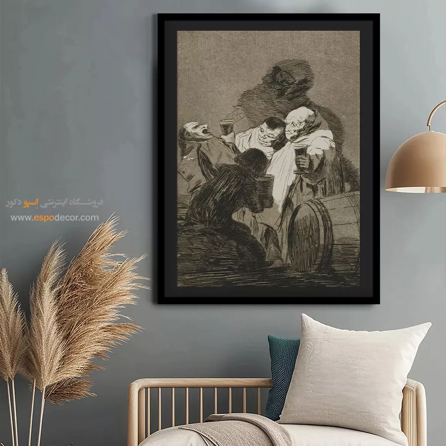 هیچکس ما را ندیده است – تابلو نقاشی فرانسیسکو گویا - اسپو دکور