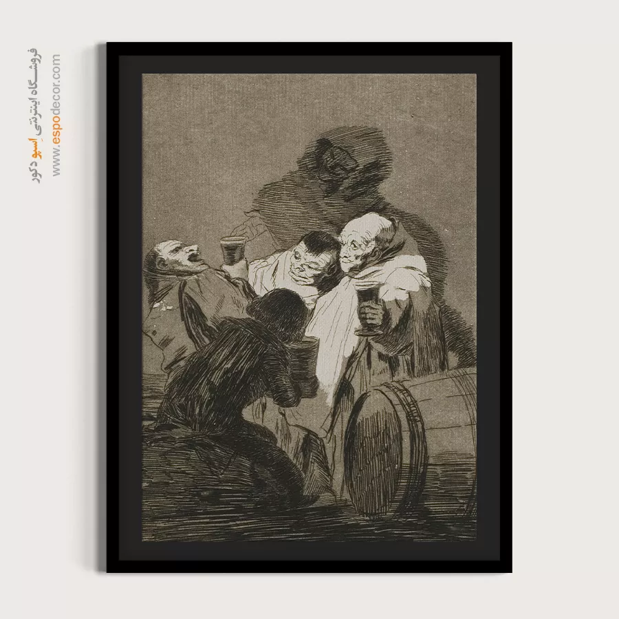 هیچکس ما را ندیده است – تابلو نقاشی فرانسیسکو گویا - اسپو دکور