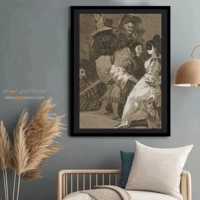 هیچکس خودش را نمی‌شناسد – تابلو نقاشی فرانسیسکو گویا - اسپو دکور