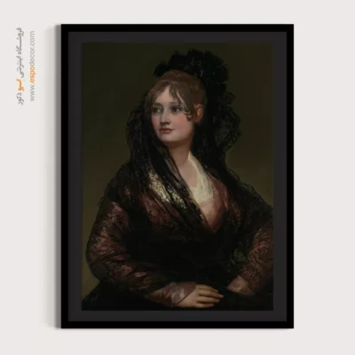 پرتره دونا ایزابل د پورسل – تابلو نقاشی فرانسیسکو گویا - اسپو دکور