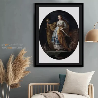 سانتا باربارا – تابلو نقاشی فرانسیسکو گویا - اسپو دکور